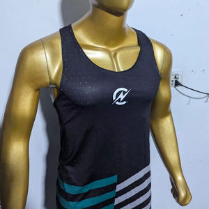 Top Corto Deportivo Personalizado con Logotipo, Suave, para Correr, Fitness, Jacquard, Calado, Cuello Redondo, Holgado, para Yoga y Gimnasio - Product Image 1