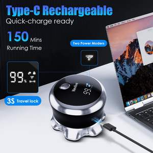 Afeitadora Eléctrica Impermeable para Hombres Calvos, con Carga Rápida y Pantalla LED, Kit de Afeitado de Doble Cuchilla Recargable - Product Image 6