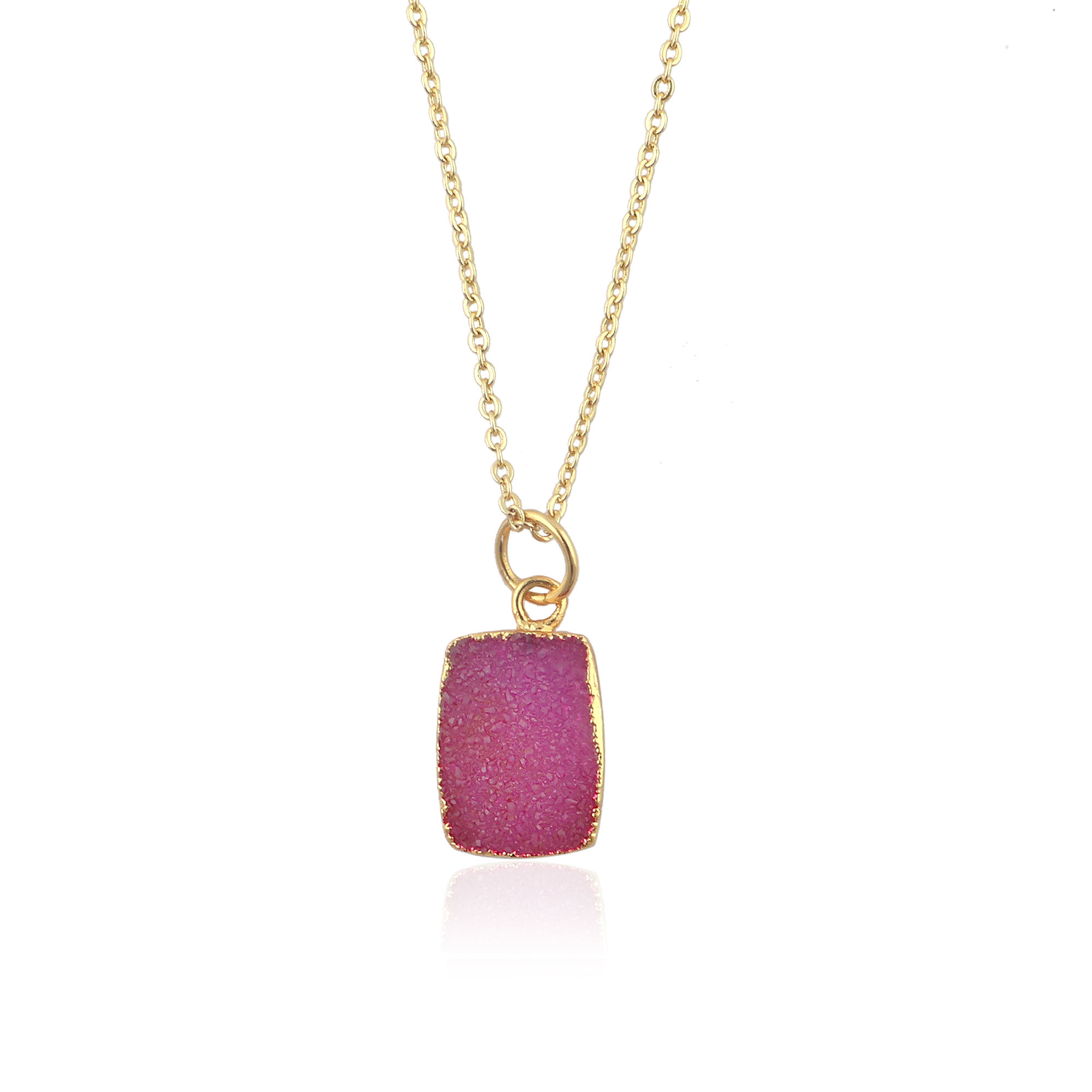 Pink Druzy (July)