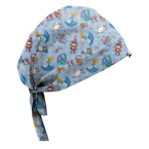 Logo imprimé personnalisé Bouton de chapeau chirurgical OEM de style régulier Vente en gros Prix en gros Fournitures scolaires pour soins infirmiers Commande en gros de casquettes de gommage - Product Image 3