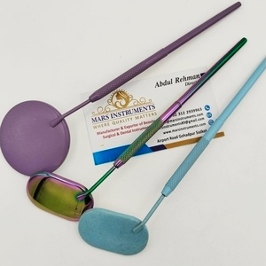 Miroirs à cils durables avec nom commercial personnalisé et poignée colorée Miroir de maquillage avec touche personnalisée - Product Image 6