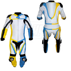 Venta caliente Ropa deportiva Material de cuero de alta calidad Mejor diseño Trajes de moto ligeros - Product Image 4