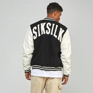 Vente en gros sur mesure Veste universitaire XL en laine de haute qualité pour hommes en cuir PU Veste Letterman chauffante durable pour support en toile - Product Image 3