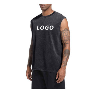 Débardeur léger pour hommes, vêtements de sport tricotés et décontractés, vêtements de fitness à boutons, évacuation de l'humidité et ajustement musculaire - Product Image 5