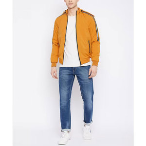 Blouson aviateur en toile avec logo personnalisé pour hommes grande taille hiver respirant et écologique nouveauté - Product Image 5