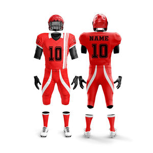 Meilleures ventes Maillot de football américain grande taille 100% polyester Uniforme de football américain personnalisé pour jeunes et adultes - Product Image 3