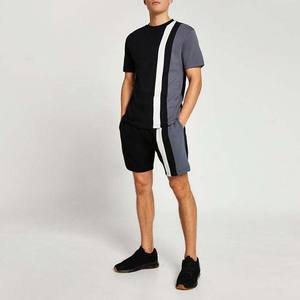 Ensemble court 2 pièces entièrement personnalisé pour hommes avec poches latérales, vêtements pour hommes, logo personnalisé, vêtements de sport, ensemble pour garçons - Product Image 2