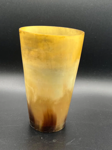 Tasse à whisky en corne de buffle faite à la main par l'artisanat du croissant - Product Image 6