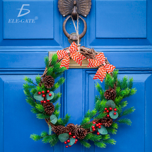 Confezione da 2 nastri decorativi natalizi, eleganti fiocchi natalizi per decorazioni festive - Product Image 2