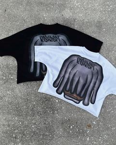 เสื้อยืดแขนสั้นผู้ชายไซส์ใหญ่ ผ้าฝ้าย 100% ระบายอากาศได้ดี ทรงหลวม พิมพ์ลาย ปรับแต่งได้ - Product Image 3