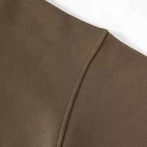 Sweats à capuche personnalisés brodés pour hommes 100% coton sweat-shirt en molleton lourd surdimensionné unisexe Streetwear fabricant de gros - Product Image 3