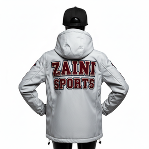 Chaqueta Softshell para Mujer, Forro Polar de Poliéster, Color Gris, Bordado con Logotipo Personalizado, Resistente al Viento y al Agua - Product Image 2