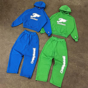 Acid Wash Zipup Tracksuits <b>Flare</b> Athletic Zip up Hoodie and Sweatpants Tracksuit for <b>Men</b> Low Price - Product Image 4