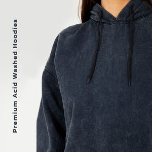 เสื้อฮู้ดขนแกะหนาใส่ได้ทั้งชายและหญิงเสื้อซักกรดดีไซน์ตามสั่งแนวสตรีทแฟชั่นสำหรับฤดูหนาว - Product Image 6