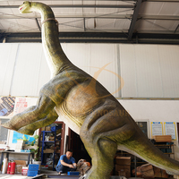 Modèle en métal simulé grandeur nature de dinosaure animatronique électrique en taille réelle pour une utilisation en intérieur pour les centres commerciaux aéroports parcs sportifs
