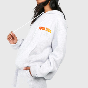 Sweat à capuche ultra chaud pour femme en polaire premium, logo personnalisé, sweat à capuche en polaire épais pour femme, vêtements pour temps froid, OEM/ODM - Product Image 6