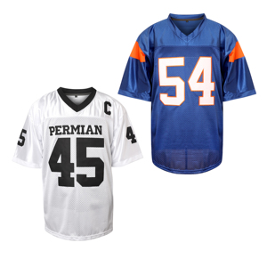 Venta caliente personalizado fútbol americano Jersey Streetwear deportes Jersey Boxy Fit malla camiseta Unisex - Product Image 6