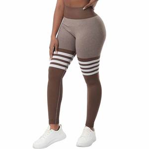 OEM de fábrica de las señoras Leggings foto de las mujeres hasta el tobillo Legging de yoga para las mujeres Levantamiento de glúteos Push up estilo Lulu Leggings Pantalones cortos - Product Image 6