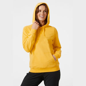 Ropa deportiva para mujer, sudadera holgada de gran tamaño de otoño, sudadera informal de algodón con bolsillo para mujer - Product Image 2