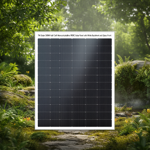 Panneau solaire monocristallin PERC demi-cellule TN Solar 370W avec dos blanc et face en verre - Product Image 3
