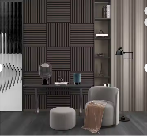 High Density Acoustic PET Polyester Wall Panels Sound Absorption Soundproof Material for Office Interior Decoration Wall Decor