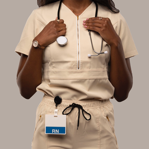 Uniformes de enfermera Conjuntos médicos Scrubs Tops Spandex/Poliéster Transpirable Cómodo Impermeable Color personalizado Logotipo al por mayor - Product Image 6