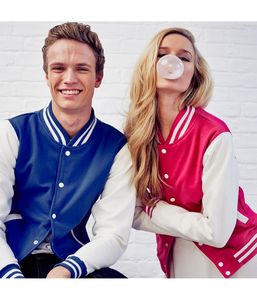 Vestes d'université pour hommes de grande taille vestes d'université vierges en gros veste d'université letterman unie avec logo personnalisé pour hommes 2024 - Product Image 3