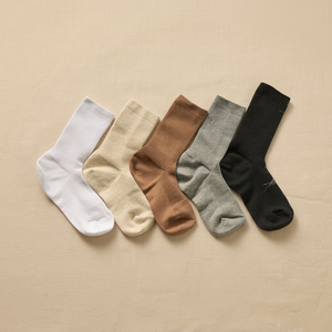 Chaussettes côtelées en tricot pour femmes, vente en gros, avec ajustement breveté à 90 degrés, taille 33 - Product Image 1