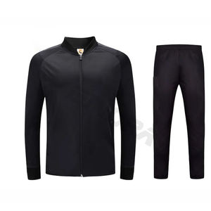 Nuevo diseño poliéster fútbol invierno chaquetas con cremallera entrenamiento fútbol chaquetas calle ropa deportiva - Product Image 6