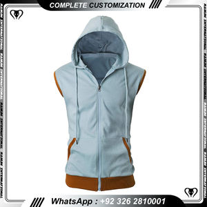 Muscle Men Tank Tops <b>Cut</b> <b>Off</b> T Shirt Workout Sport Men Gym Sleeveless Workout Hoodie - Product Image 6