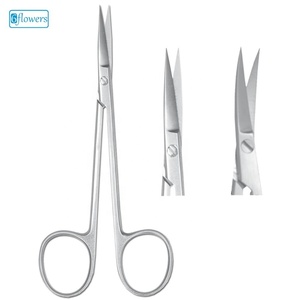 Tijeras Quirúrgicas Kelly Six Flowers/OEM para Operaciones y Disección, Tamaños 18cm/16cm, Instrumentos Quirúrgicos Certificados CE para Cirugía General - Product Image 1