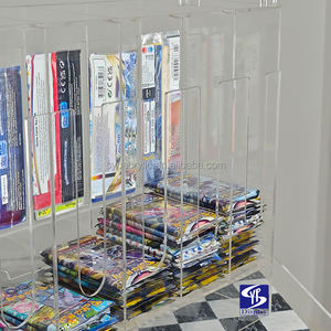 SYP <span class=keywords><strong>Vente</strong></span> chaude Distributeur de <span class=keywords><strong>cartes</strong></span> en acrylique transparent pour les boosters Pokémon Écarlate et Violet Stellar Crown, 6 emplacements - Product Image 5