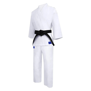 2025 Unisex personalizado Karate ropa deportiva Venta caliente estiramiento artes marciales uniformes mejor tela con embalaje personalizado OEM - Product Image 6