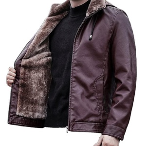Nuevo estilo Chaqueta de hombre Manteau Hombres Tallas grandes Moda Chaquetas de cuero para hombre - Product Image 6