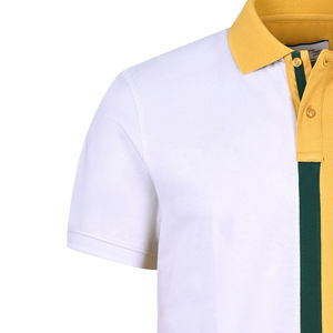 2025 hommes personnalisés pour polos respirant 100% polyester motif solide brodé Logo conception décontractée unie - Product Image 3