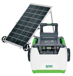 Centrale électrique portable Solar Pro 3 de porte à porte avec deux batteries supplémentaires. - Product Image 1