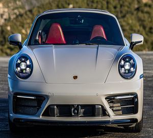 2022 P or Sc he 911 Tar Ga A W D Turbo Leather R 18 Low Mileage Car Automatic Gearbox Left Steering Dark Gas Condition - Product Image 1