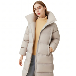 Bubble <b>Long</b> <b>Coat</b> <b>Women</b> Oversized Sublimation Puffer Bubble <b>Long</b> Jacket Ladies Zipper Hood <b>Winter</b> Printed Bubble <b>Long</b> <b>Coat</b> Ladies - Product Image 6