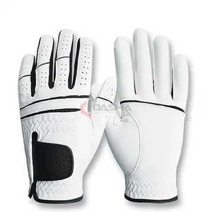 Gants de golf en cuir Cabretta unisexes de haute qualité, impression de logo personnalisée, couleur personnalisée, tailles personnalisées, service OEM, vente en gros - Product Image 3