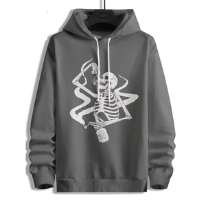 Sweat-shirt à capuche unisexe surdimensionné, style streetwear, logo personnalisé OEM, fermeture éclair intégrale, design d'anime 3D, fournisseur personnalisé, sweat-shirts pour hommes - Product Image 5