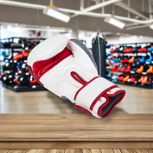 นวมต่อยมวยหนังวัวแบบมืออาชีพถุงมือต่อยมวย MMA Sanda รองรับข้อมือกันน้ำใช้งานได้ยาวนานสำหรับการฝึกซ้อมกลางแจ้ง - Product Image 3
