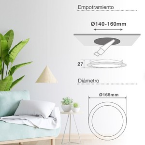 Downlight da incasso LED rotondo Belur 12W 6500K (GSC 201000096) - Product Image 4