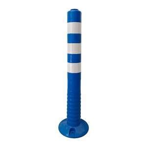 Delinator de 75x8 cm, Boya Flexible de TPU Azul, Tipo de Guía para Estacionamiento - Product Image 1