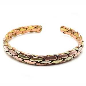 Trendy Copper & Brass <b>Beaded</b> <b>Bracelet</b> for Promotional Gifts - Product Image 1