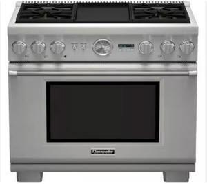 Cuisinière à vapeur double combustible Thermador Pro Grand Commercial de 30 pouces de profondeur, haute qualité - Product Image 3