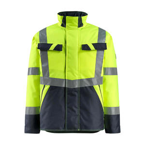 Wholesale High Quality Factory Supply Winter <b>Stand</b> Collar Waterproof Polyester Safety Reflective Jackets Custom Made <b>Work</b> Wear - Product Image 6