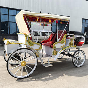 รถม้าไฟฟ้าคลาสสิกสำหรับเที่ยวชมสถานที่ 4 ล้อ สำหรับงานแต่งงาน 4-6 คน ใหม่เอี่ยม - Product Image 6