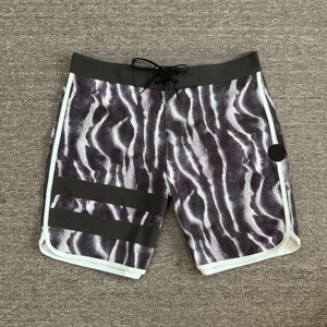 Shorts de bain pour hommes, séchage rapide, hydrofuges, avec cordon de serrage, pour la natation et le surf - Product Image 3