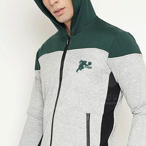 Conjunto Deportivo de Dos Piezas para Hombre, con Capucha, Estampado Sólido, Estilo Moderno, Precio Bajo, Personalizado, para Invierno - Product Image 5