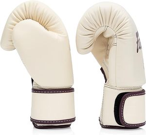 Guantes de Entrenamiento de Cuero Premium para Boxeo, Kickboxing, Combate y Sparring - Product Image 4